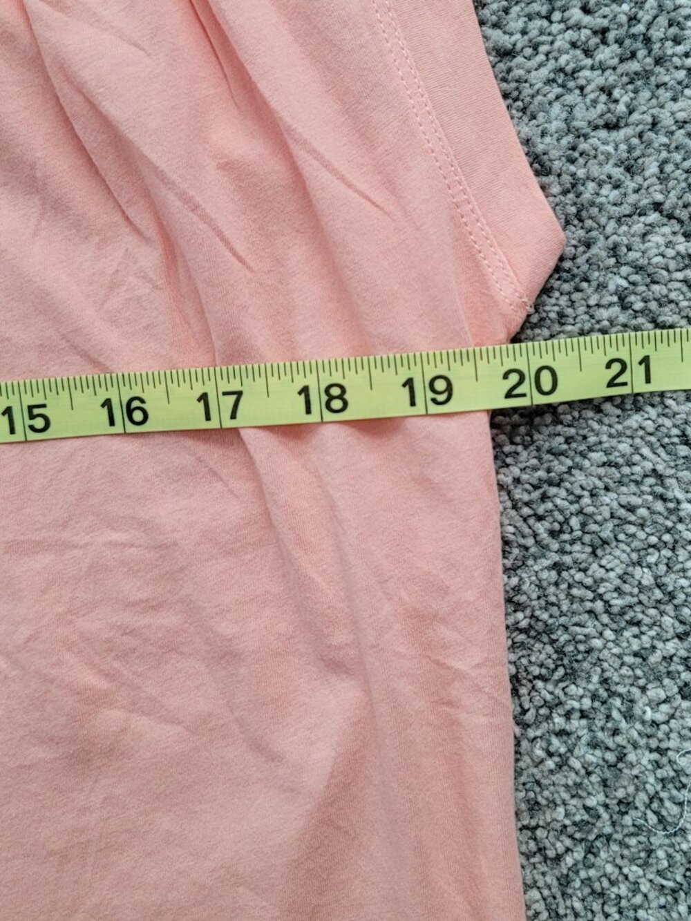 LOFT Womens Peach Smocked Shoulder Sleeveless V-Neck Knit Top Medium - Picture 7 of 10